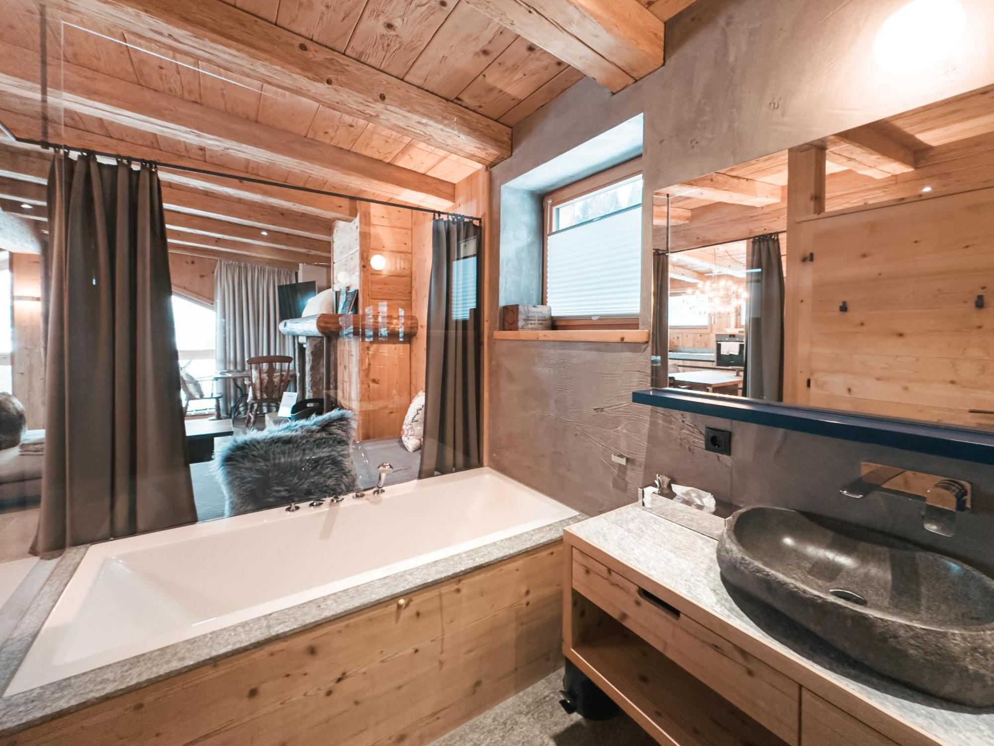 Sportlodge' Golf Suite - Natural Pool, Whirlpool & Sauna By Alpenluxus Appartements Kleinboden Kültér fotó